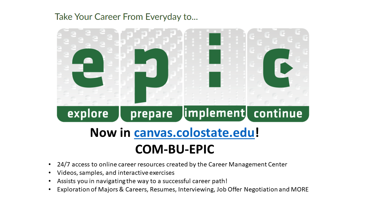 EpicCSU has moved to canvas.colostate.edu